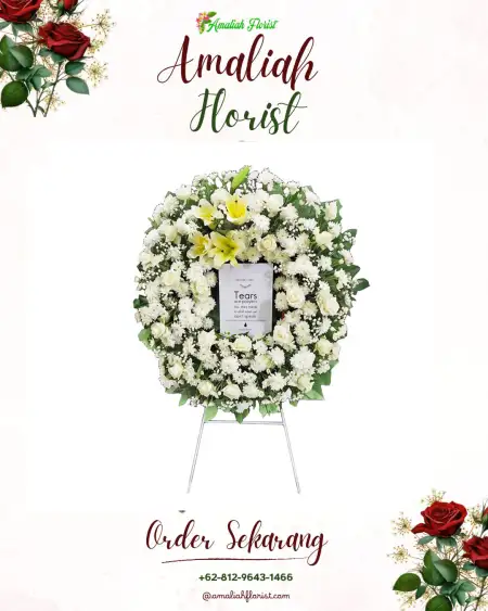 Krans Bunga Duka Kayu Aro